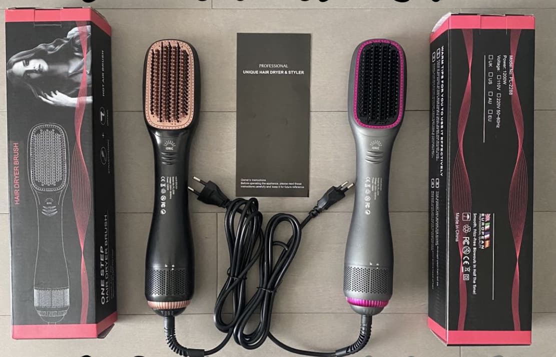 Electric Hair Dryer Brush Health & Beauty